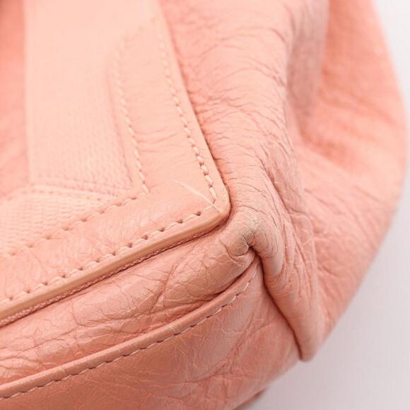 BALENCIAGA Pink Leather Tote Bag - Picture 7 of 10